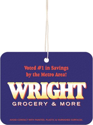 Air Freshener Rectangle Rounded Corners