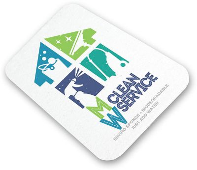 Enviro Cellulose Sponge, Full Color Digital