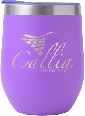 Saratoga: Saratoga Cruise Stemless Brite Wine Tumbler 12 oz