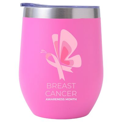 Breast Cancer Awareness: Full Colour Cruise Brite Tumbler 12 oz