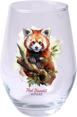 Bar & Glassware: Full Color Stemless Wine Glass 11.5 oz