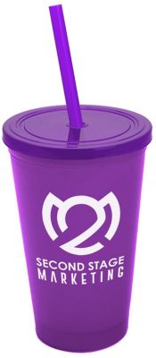 Sport Sipper Tumbler With Straw 22 oz