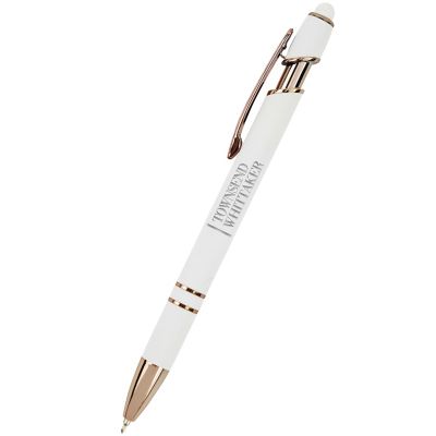 Bank & Financial: Ultima Stylus Gel Glide Pen - Rose Gold