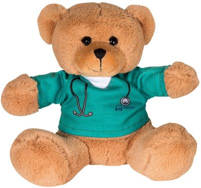 Line 7" Doctor Or Nurse Plush Bear