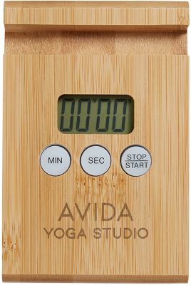 Prime Line Home & Table Bamboo Timer & Stand