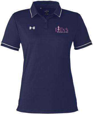 Under Armour Ladies Tipped Teams Performance Polo