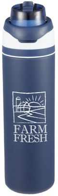 Nurses Appreciation: Elvin Recycled Stainless Flip Straw Bottle 28 oz