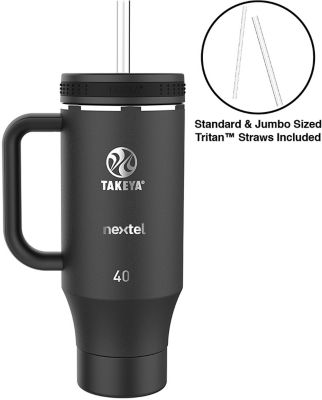 Takeya ®Straw Tumbler With Handle 40 oz