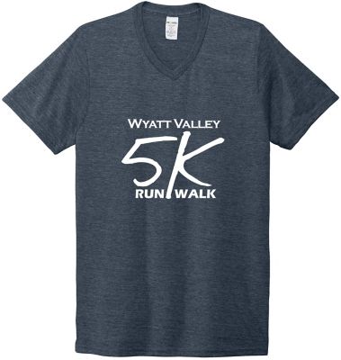 Custom T Shirts: Allmade® Unisex Tri-Blend V-Neck Tee