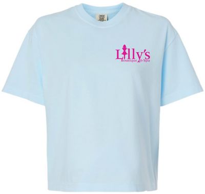 Custom T Shirts: Comfort Colors Ladies' Heavyweight Cropped T-Shirt