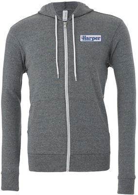 Bella + Canvas Unisex Sponge Fleece Full-Zip Hoode