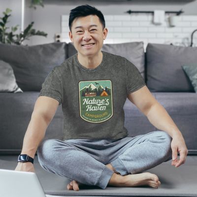 Custom T Shirts: Full Colour Unisex Acid Washed T-Shirt