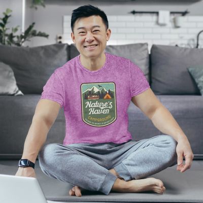 Custom T Shirts: Full Colour Unisex Acid Washed T-Shirt