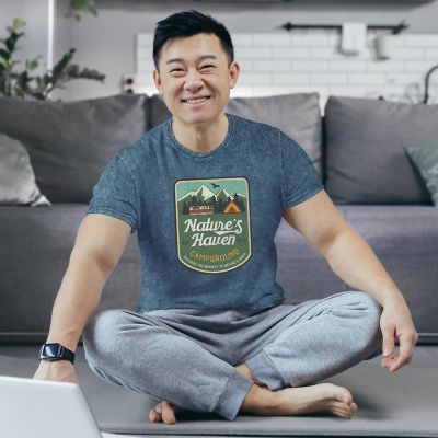 Custom T Shirts: Full Colour Unisex Acid Washed T-Shirt