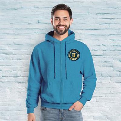 Promotional Products: Unisex Fleece Full Zip Hoodie Full Color