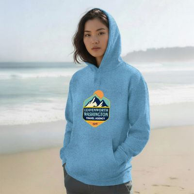 Sweatshirts: Full Colour Unisex Vintage Heather Hoodie