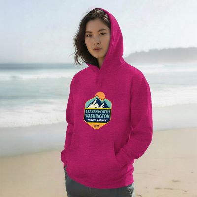 Sweatshirts: Full Colour Unisex Vintage Heather Hoodie