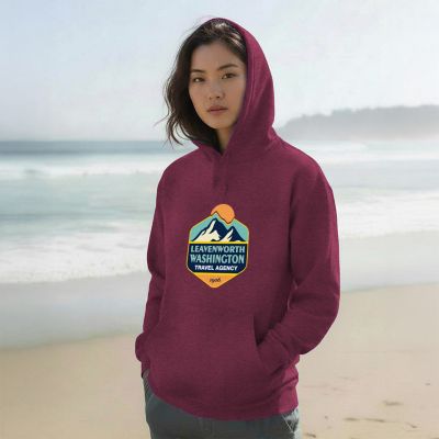 Sweatshirts: Full Colour Unisex Vintage Heather Hoodie