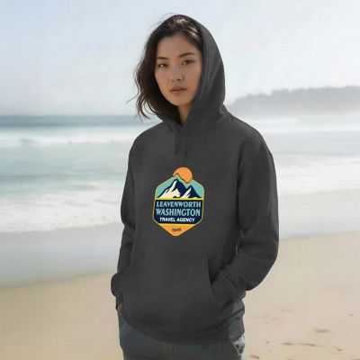 Sweatshirts: Full Colour Unisex Vintage Heather Hoodie