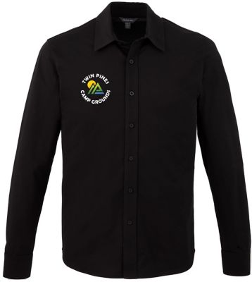 Business Dress Shirts: Men's Tatra Eco Knit Long Sleeve Button Up Shirt