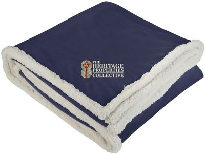 Real Estate Promotional Products: Field & Co.® Cambridge Oversized Sherpa Blanket