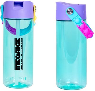 Giveaways for Community Events: Elemental® Splash Pop Fidget Botl Spout&Strw 18 oz