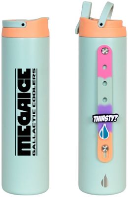 Giveaways for Community Events: Elemental Iconic Charm Bottle W/Spout&Straw 20 oz
