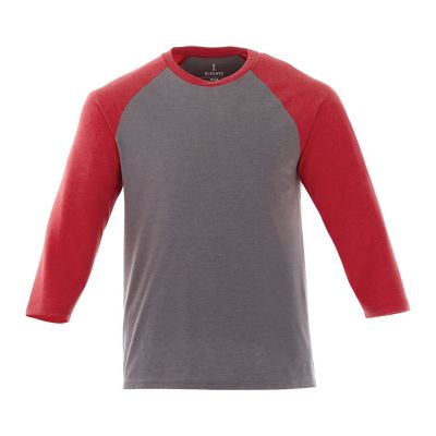 Long Sleeve T-Shirts: Mens Dakota Three Quarter Raglan Tee