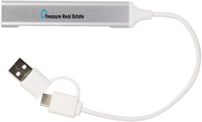 Recycled 4 Port USB A And C Hub