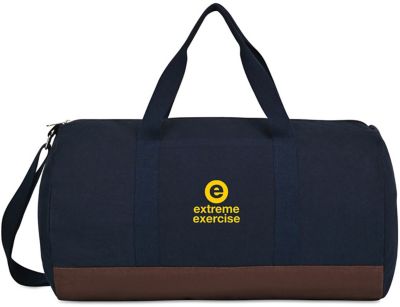 Duffel Bags: Ivy Aware Recycled Cotton Barrel Duffel