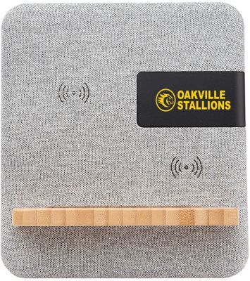 New Products: Fabric & Bamboo Wireless Charger With Clock