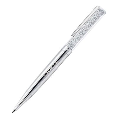 New Products: Swarovski® Silver Crystalline Ballpoint Pen