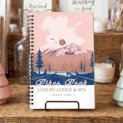 Holiday Gifting: Full Colour 7X10 Spiral Notebook