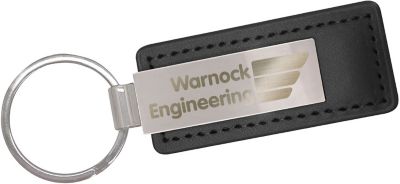 Custom Keychains: Leatherette Keychain