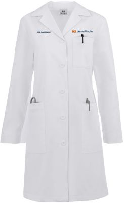 Scrubs & Lab Coats: Womens Five Pocket Full Length Lab Coat