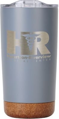 Clearance Center: Renewable Saratoga Cork Bottom Stainless Tumbler 18 Oz