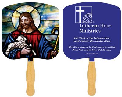 Jesus The Good Shepherd Fan