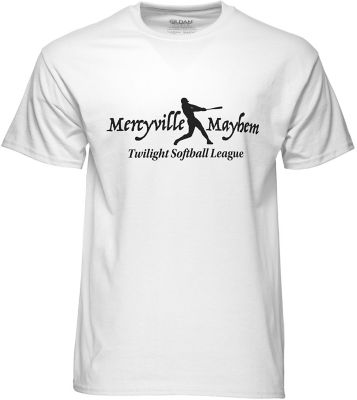 T-Shirt 50/50 White Screened
