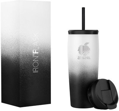 Custom Iron Flask Water Bottles & Tumblers: Iron Flask Nomad Tumbler Gradient Colours 20 oz