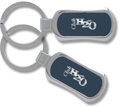 Custom Keychains: Avner Curve Keychain