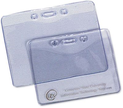 Work Safely: 3 x 3.75 Vinyl Pouch