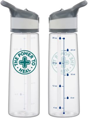 Healthcare Promotional Items: Hydrate Tritan Bottle W Measurement 28 oz