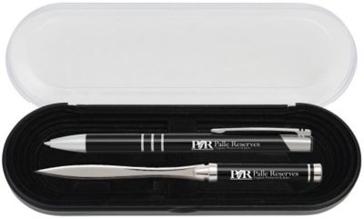 Custom Pens, Pencils & Writing: Delane Pen & Letter Slitter Gft Set