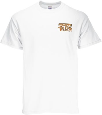Short Sleeve T-Shirts: Gildan® Full Colour 100% Cotton White T-Shirt