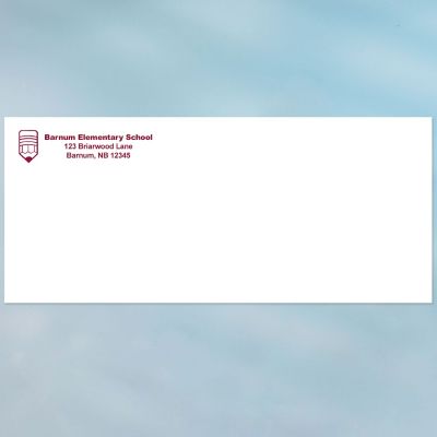Educational Promotional Items: 6 1/4" Business Reply Envelope