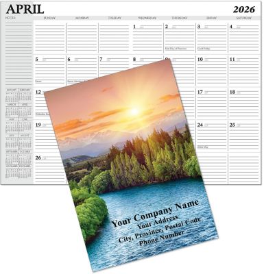 Full Colour Desk Planner 7 x 10