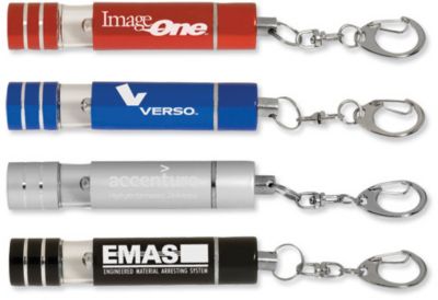 Custom Keychains: Mini Torch/Key Light