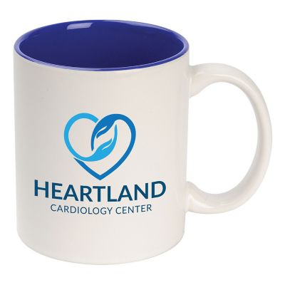 Healthcare Promotional Items: Full Colour Ceramic Colour Accent Mug 11 oz