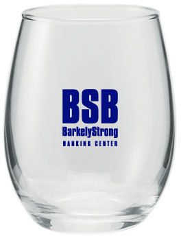 Bar & Glassware: Stemless Wine Glass 5.5 oz