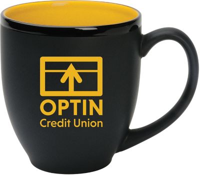 Promotional Mugs: Hilo Bistro Mug Matte Finish 14 oz